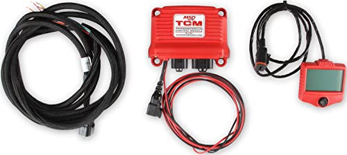 NEW MSD ATOMIC TRANSMISSION CONTROLLER,STAND ALONE,RED FINISH,COMPATIBLE WITH 4 SPEED AUTOMATIC TRANSMISSIONS