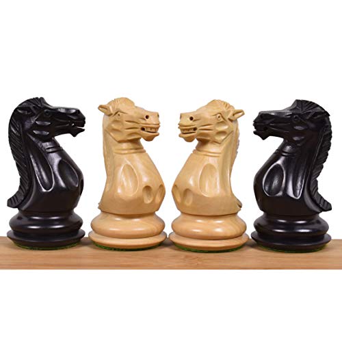 Jeu d'échecs Executive Staunton 10,7 cm lesté pour la compétition - 4