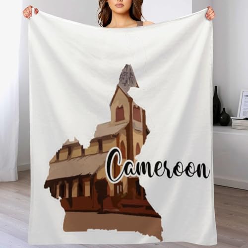 Couverture de lit Cameroun en peluche, le cadeau de mariage idéal