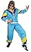Produktbild Foxxeo 80er Jahre Kostüm für Herren zu Karneval und Fasching Trainingsanzug Assianzug Assi Größe L