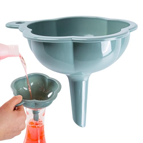 Imbuto con ampia apertura – Imbuto con grande apertura, da cucina con grande diametro | Imbuto di qualità alimentare per cucina, casa, ristorante, riempire bottiglie