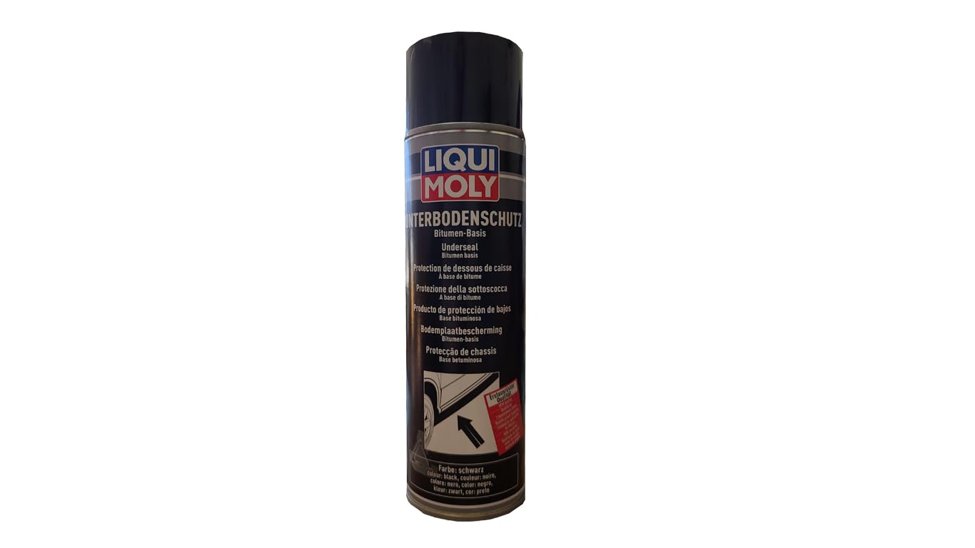 12x LIQUI Moly 6111 Unterbodenschutz Bitumen schwarz Spray Unterboden-Schutz 500