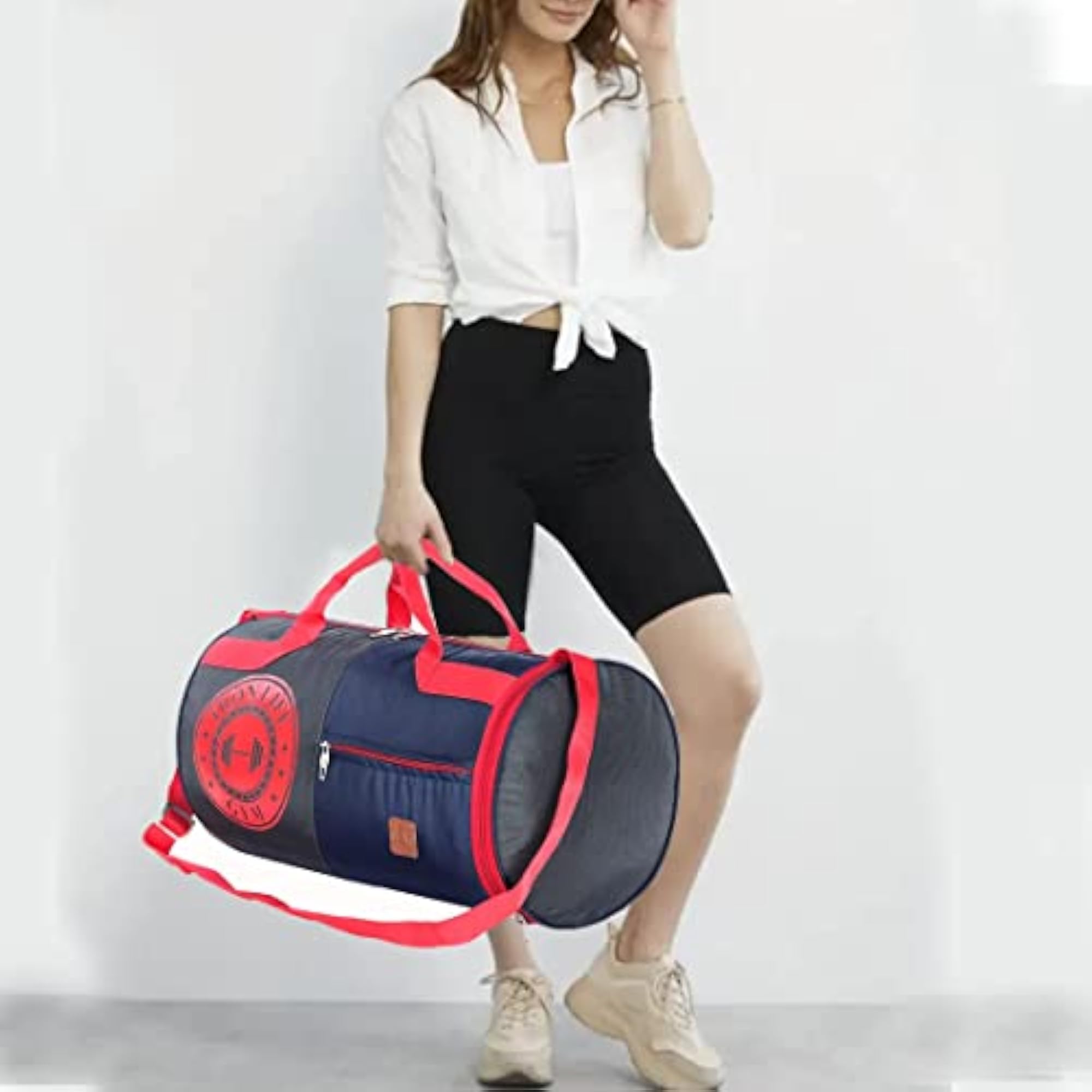 Gym Duffle Bag for Men & Women (Blue)
