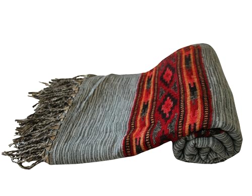 manakamana Himalayas Meditation Shawl Wrap, Yak wool,Bohemian Extra big blanket, Soft Oversize Scarf4