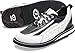 Dexter Mens Wide Width SST 6 Hybrid LE Bowling Shoes Right Hand (for Right Handed Bowlers only. Men's Wide EE Shoe Sizing) - White/Black 10