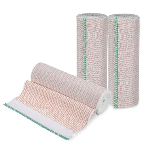 2 Pack Premium Elastic Bandage Wrap, 4 Inch Reusable Compression Wraps for Legs Ankles Knees Tummy and Body - Hook & Loop Fasteners at Both Ends - Latex Free - Washable & Reusable 2 Pack Premium Elastic Bandage Wrap, 4 Inch Reusable Compression Wraps for Legs Ankles Knees Tummy and Body - Hook & Loop Fasteners at Both Ends - Latex Free - Washable & Reusable