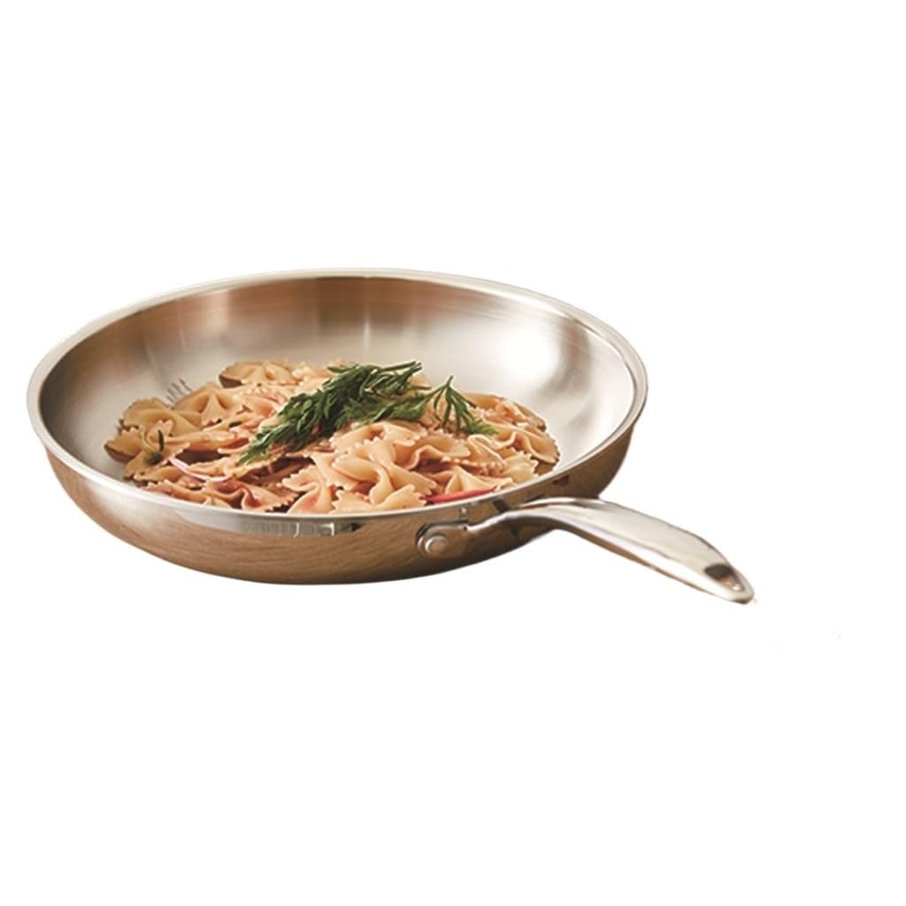 Non-stick Frying Pan Cooking Pot Fried Steak 304 Stainless Steel Pan Skillet Egg Gas Stove Cooker Oven 24cm