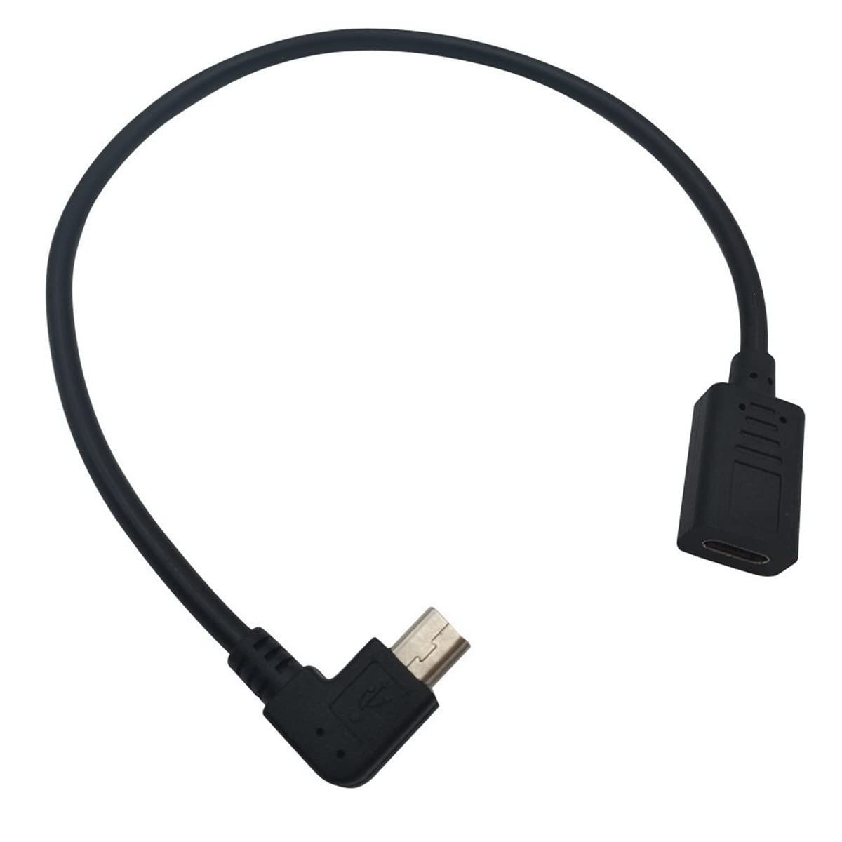 Amazon.co.jp: Mini USB オス から USB C雌変換 延長ケーブル25cm