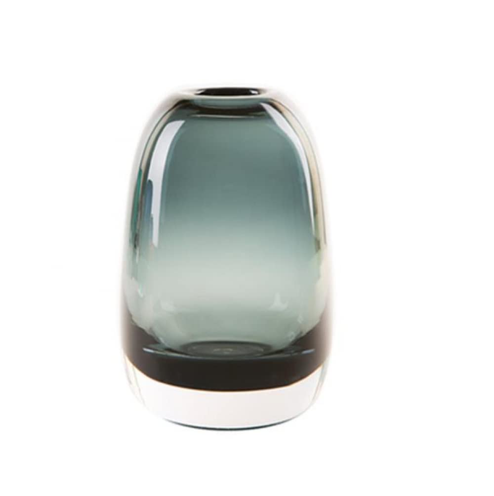 Graue moderne Vasen, dekorative Vasen für Zuhause, Wohnzimmer, Schlafzimmer und Kaminsims. 16 cm