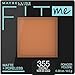 Maybelline Fit Me Matte + Poreless Liquid Foundation Makeup & Pressed Powder Face Makeup, Warm Coconut & Coconut, 1 Count Each