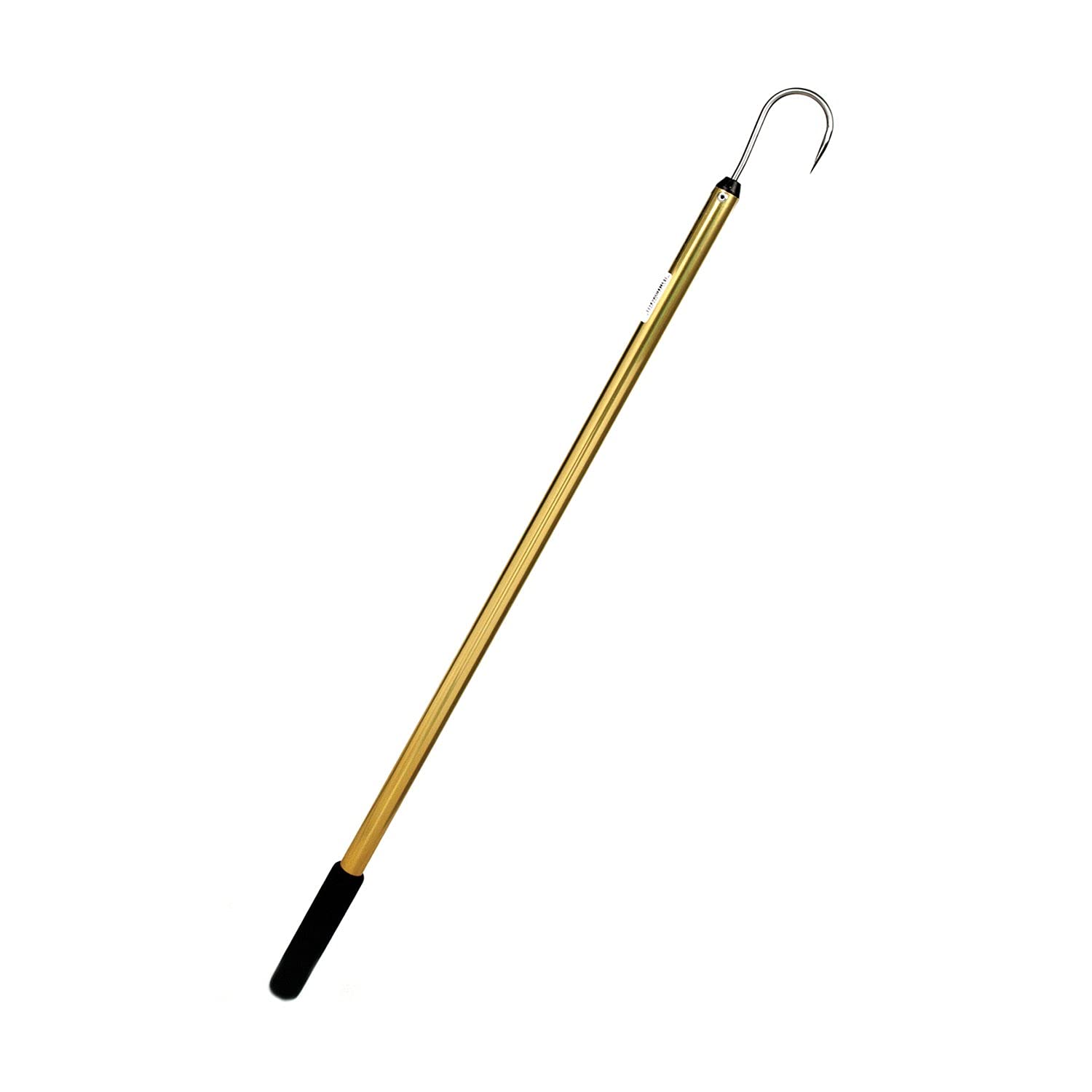 Sea StrikerGold Anodized Aluminum Gaff 2" Stainless Hook 3'