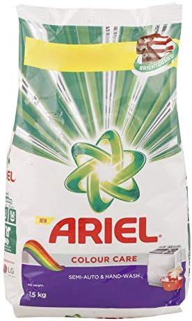Ariel Colour Washing Detergent Powder, 1.5 Kg
