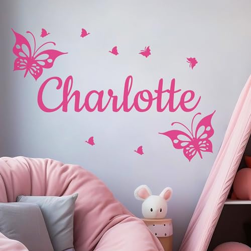 Vinilo decorativo personalizado mariposas para pared