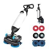 【PERFORMANCE DE NETTOYAGE PUISSANTE ET EFFICACE】Cette autolaveuse de qualité industrielle offre une puissance de nettoyage exceptionnelle grâce à sa largeur de 43 cm, sa vitesse de brosse de 350 tr/min et sa pression de 5,4 kg. Elle nettoie efficacement jusqu'à 1 200 m²/h, éliminant efficacement les taches et la graisse sur diverses surfaces, notamment le carrelage, le béton, l'époxy, le bois vitrifié et les sols en vinyle de luxe.