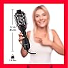 REVLON One-Step Volumizer Original 1.0 Hair Dryer and Hot Air Brush, Black