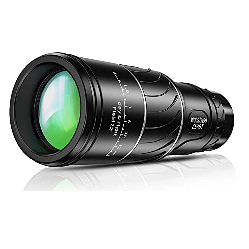 Telescopio monocular 16X52 doble enfoque impermeable contra la vista borrosa en ruta