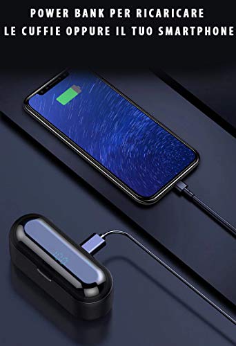 Davilis Auricolari senza fili Bluetooth 5.3