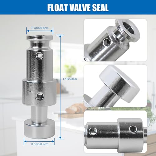 Repuesto Válvula Flotador para Instant Pot x4 + 12 Tapas miniatura 2