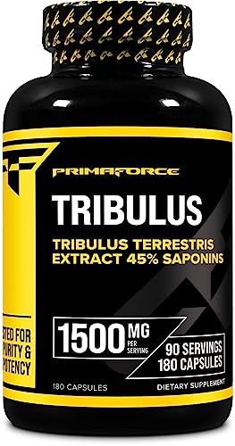 Primaforce Tribulus Terrestris Extract Capsules (180 Capsules) - 90 Servings