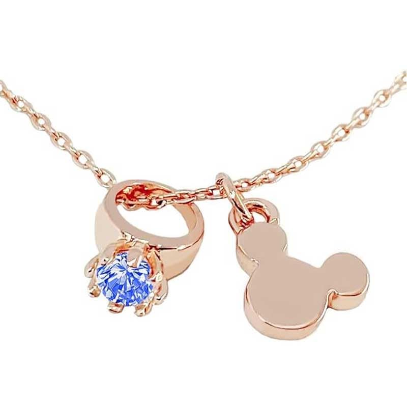 famileyell ディズニー 誕生石ネックレス(9月)