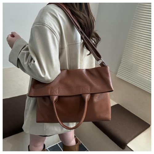 Sac à main texturé blanc la mode tendance grande capacité - 6