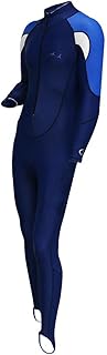 Traje de neopreno de cuerpo completo para hombres y mujeres, para surf, natación, buceo, esnórquel, color blanco, para hombres, talla 2XL