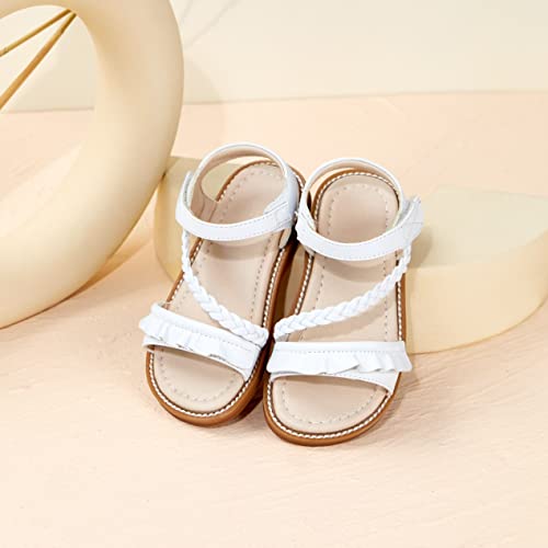 Image of GINFIVE Toddler Girls Sandals Little Girls Kids Summer Shoes Toddler Sandals