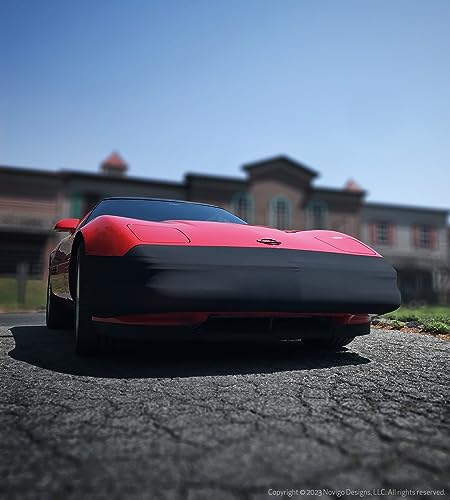 Image of C4 Corvette NoviStretch Front Bumper Mask : Fits All 1984-1996 C4 Corvette Models Including Grand Sport & ZR1 (Front Bumper Mask)