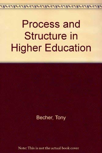 Amazon | Process and Structure in Higher Education | Becher, Tony ...