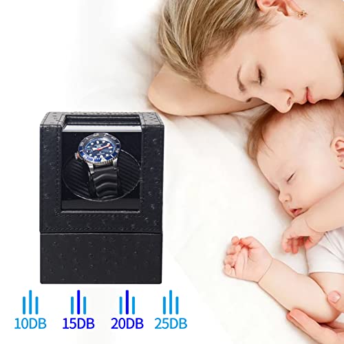 image for ZOEJOE Single Watch Winder Box for Men and Women Automatic Watches Org