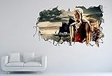 ☻Material: PVC, 100% sicheres Material - wasserdichtes PVC. 3D Wandaufkleber Wir verwenden hochwertiges mattes Vinyl, ungiftige, umweltfreundliche Materialien. Kindersicher, einfach anzuwenden, zu entfernen, neu zu positionieren und wiederzuverwenden, ohne Schäden oder Rückstände zu hinterlassen.