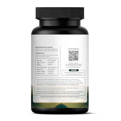 HERBAL DECK Height Veda Supreme Growth Formula 60 Capsules - Image 4