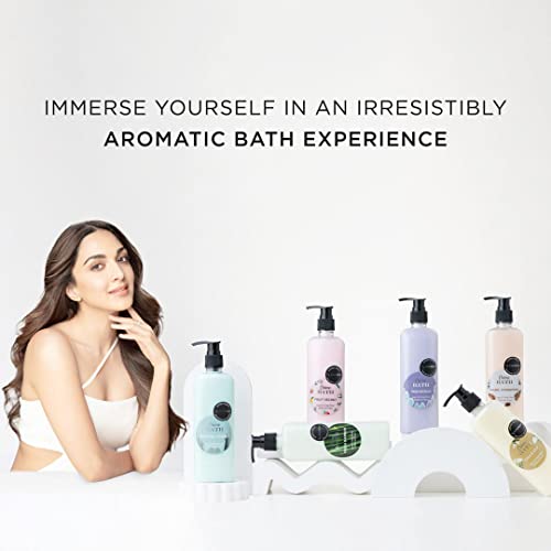 Image of Kimirica Creme Bath Calla Lilly Summer Body Wash - 290ml, 100% Vegan and Paraben Free, Made with White Tea, Ginkgo Biloba, Argan Oil and Enriched with Vitamin E, Pro-Vitamin B5