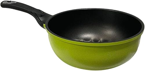 Miniatura 3 de Utensilios de cocina antiadherente con revestimiento de diamante 3D Wok, 8 "(20 cm), fabricado en Corea