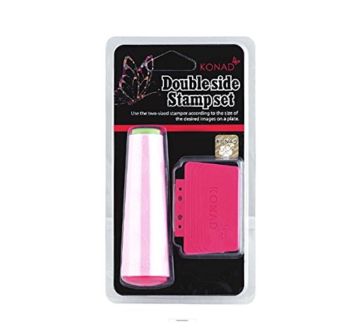 Konad Nail Art Double Ended Stamper And Scraper #TOP22