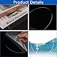 VIDETOL 14 Stück Klare Acrylplatten, 20 CM Acrylscheibe Rund, 2MM Dicke Acrylscheiben, Acrylglas Rund, Acrylplatte Transparent für Malerei, Kuchenständer und DIY Handwerk