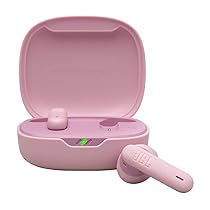 JBL Wave Flex 2 Auricolari Bluetooth True Wireless con 40 Ore di Autonomia, JBL Pure Bass, Smart Ambient, Resistenti ad Acqua e Polvere IP54, Connessione Multipoint, Design Aperto a Stick, Rosa