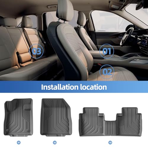 SMABEE Floor Mats & Backrest Mats & Cargo Liner for Lincoln Nautilus 2024+ by smabee - Used condition - Image 2
