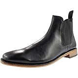 kensington boots timberland Goodyear Welted Leather Sole Kensington TED Mens Leather Chelsea Boots Black UK 11