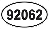 US Decal, Inc. Number 92062 Oval Sticker