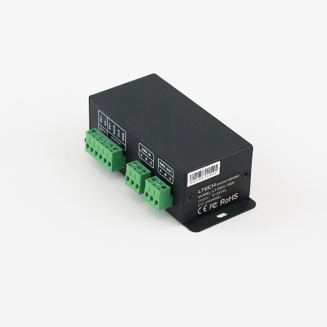 Amazon.com: LTech LT-DMX-1809 DMX to SPI (TTL) Digital Signal LED