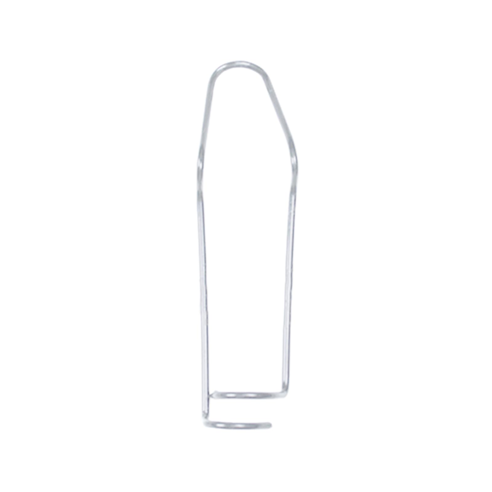 Kalttoy Silver 50Pieces Garden Vine Clip For Large Scale Farming Maintain Health Growth For 11Mm / 16 / 20Mm Stakes For Climbing Plant Vine Fasteners