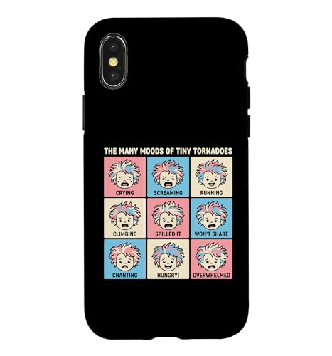 The Many Moods Of Tiny Tornadoes�f�C�P�A�v���o�C�_�[ �X�}�z�P�[�X iPhone X/XS �p