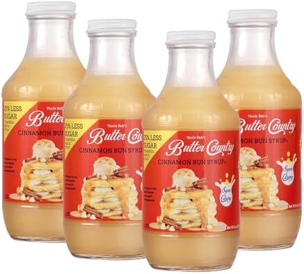 Amazon.com : Uncle Bob's Butter Country Rich & Creamy Cinnamon Bun ...