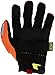 Mechanix Wear Hi-Viz M-Pact Gloves - High-Visibility Impact Gloves - For Builders Safety - For Construction - Vibration Absorbing - Touchscreen Compatible - Fluorescent Orange - Large