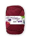 Taschengarn Woolly Hugs Rope Taschengarn (38 Bordeaux)