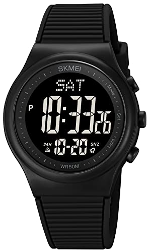 Gosasa Unisex Digital Watch Outdoor Sports Watches Multifunction Wristwatch Luminous 50M Waterproof for Women and Men …