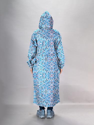 Image of LUX VENUS Printed Over coat Rainwear for Women