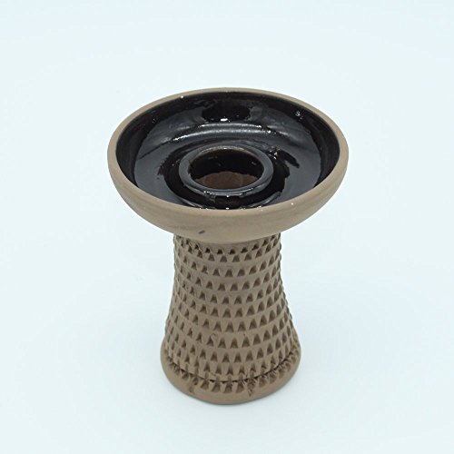 Cazoleta barro rugoso cachimba shisha premium fumar