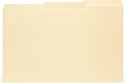 The File King Carpeta de archivos roja con dos puntas de cierre de 2 pulgadas tamaño legal caja de 50 unidades pestaña superior de corte 13